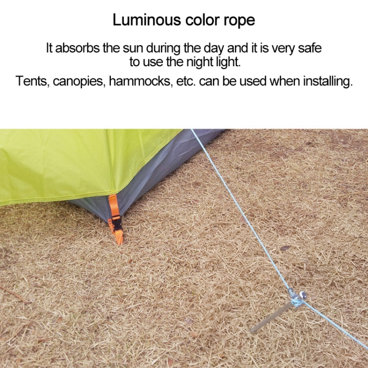 20m 9-Core Nylon+Polyester Full-light Outdoor Camping Tent Rescue Bundled Fluorescent Climbing Rope, 20m Orange, 20m Pink, 20m Green, 20m Blue, 20m White, 20m Yellow
