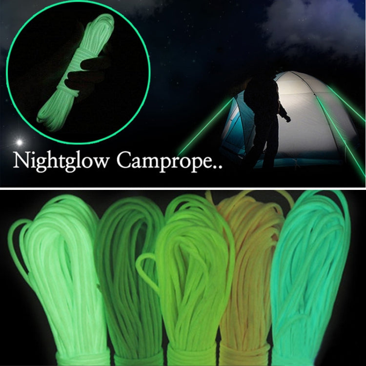20m 9-Core Nylon+Polyester Full-light Outdoor Camping Tent Rescue Bundled Fluorescent Climbing Rope, 20m Orange, 20m Pink, 20m Green, 20m Blue, 20m White, 20m Yellow