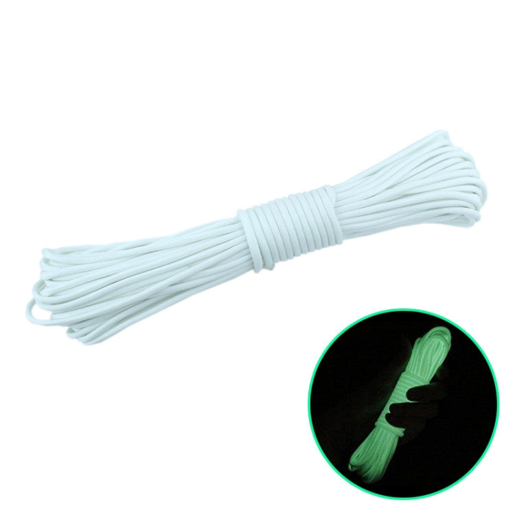 20m 9-Core Nylon+Polyester Full-light Outdoor Camping Tent Rescue Bundled Fluorescent Climbing Rope, 20m Orange, 20m Pink, 20m Green, 20m Blue, 20m White, 20m Yellow