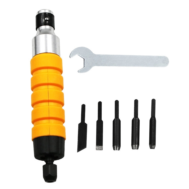 Electric Carving Knife Woodwork Tools Graver with Spanner & Flexible Shaft, with Spanner & Flexible Shaft, with Spanner