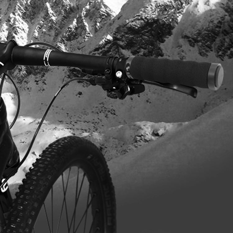 2 PCS AG30 Bicycle MTB Bike Lock-on Comfort Sponge Handlebar Hand-Stitched Grips