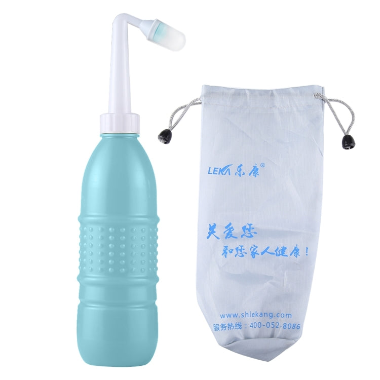 MDT-002 500ml Portable Handheld Travel Bidet Women Vaginal Washing Sprayer, (Blue), (Dark Blue)