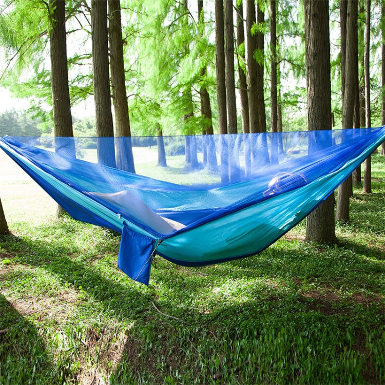 Portable Outdoor Parachute Hammock with Mosquito Nets
