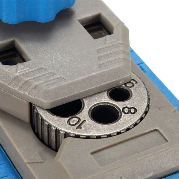 Angular Oblique Woodworking Borehole Locator Sheet Connector with Scale Marking, Woodworking Borehole Locator