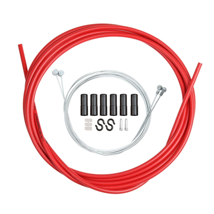 Universal Bicycle Brake Cable Tube Set, Red, White, Yellow, Black, Orange, Green, Grey, Blue