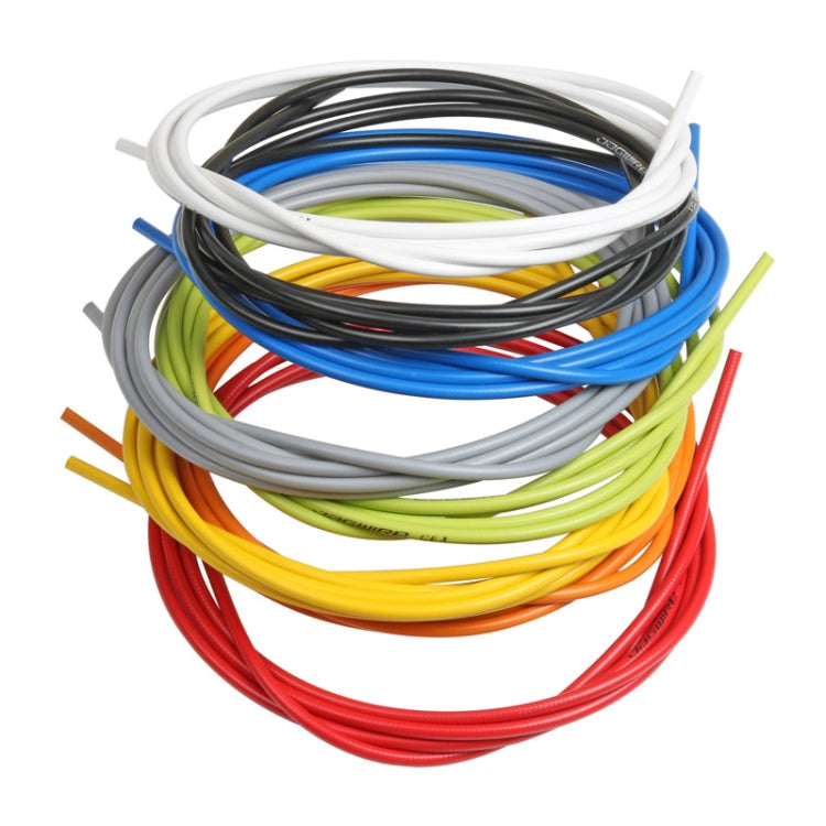 Universal Bicycle Brake Cable Tube Set, Red, White, Yellow, Black, Orange, Green, Grey, Blue