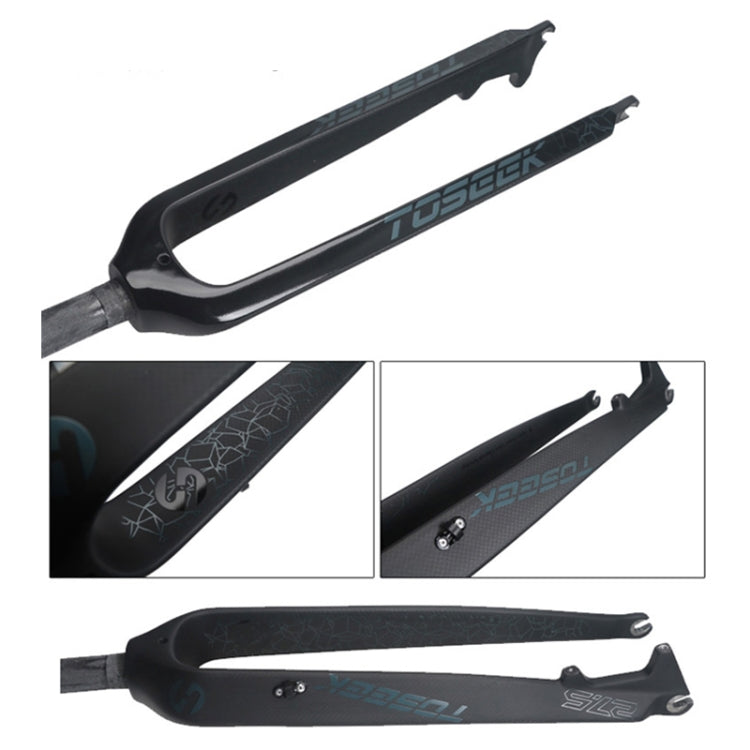 TOSEEK Ultra Light 29 Inch 435mm Mountain Bike Full Carbon Front Fork Straight Head Tube Disc Brake