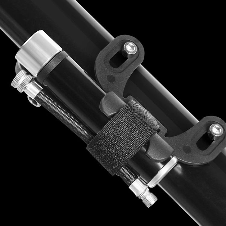 Manual Mini Portable Bicycle Aluminum Alloy Pump+ Glue-free Tire Patch + Fish-shaped Tire Lever