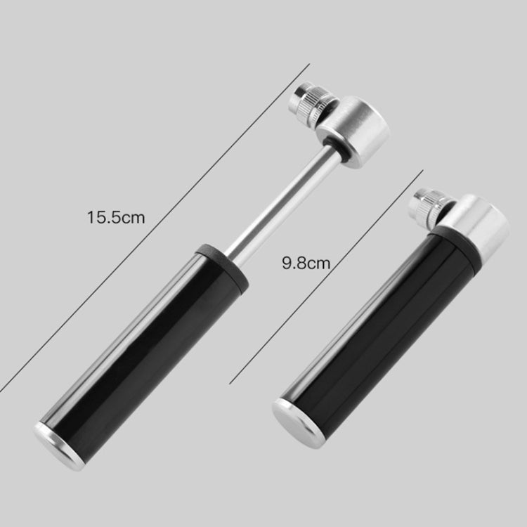 Manual Mini Portable Bicycle Aluminum Alloy Pump + Plastic glue-free tire patch + Tire lever