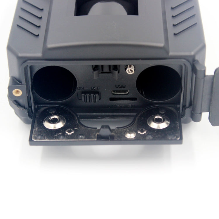 PR-200B 120 Degrees Wide Angle Lens IP56 Waterproof 12MP 1080P HD Infrared Hunting Trail Camera, Support TF Card, PIR Distance: 10-15m