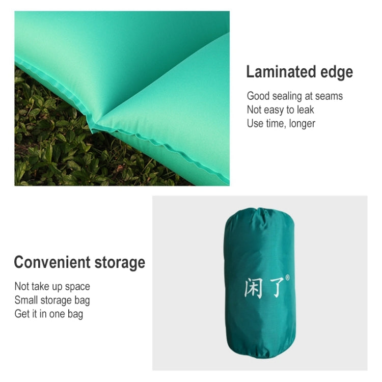 Outdoor Camping Foot-step Automatic Inflatable Cushion Portable TPU Inflatable Double Bed, Size: 195 x 119 x 16cm