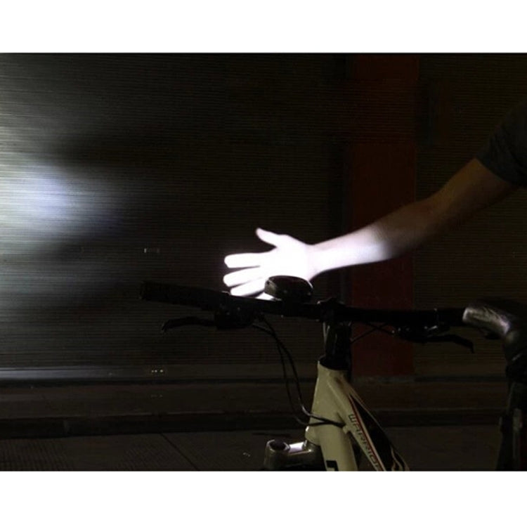 Waterproof USB Rechargeable 5 Modes Yellow & White Light 400LM COB LED Bike Taillight