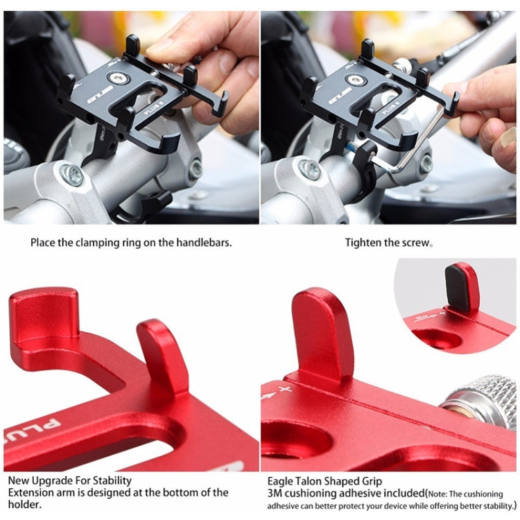 GUB Plus 6 Aluminum Alloy MTB Bike Bicycle Phone Holder