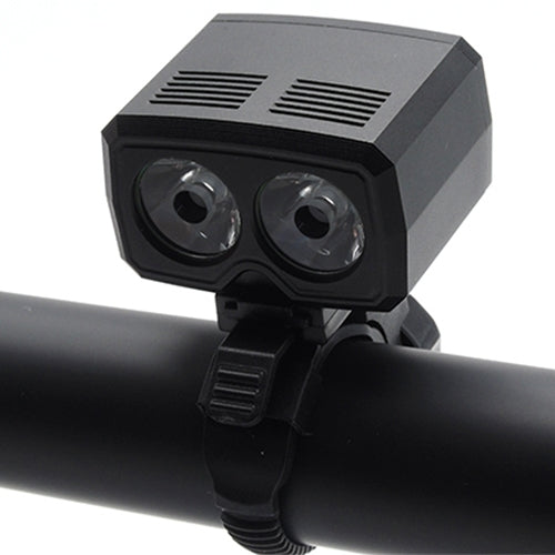 Y15 2 x CREE XPG2 500LM USB Charging LED Bike Headlight Front Lamp with 5 Modes