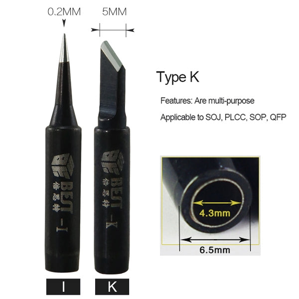 BEST Lead Free Series Soldering Tip Welding Contact Head A-900M-T-I, A-900M-T-I