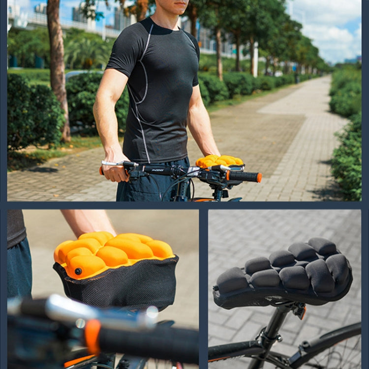 BC-203 2.0 M Size Bicycle Foldable Inflatable Airbag Cushion Seat Cover with Inflator