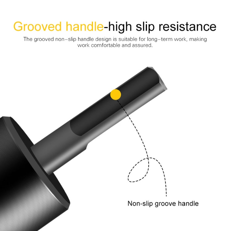 Household Domestic Woodcutter Drill Electric Wooden Split Cone Drill 42mm Round Shank, 42mm Round Shank