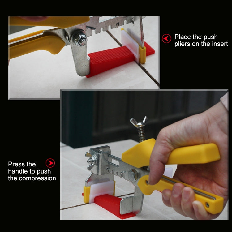 100 PCS 2.0mm Lengthen Tile Leveling System Clips Kit Wall Floor Tile Spacer Tiling Tool for Paving Locator Tool OG6480