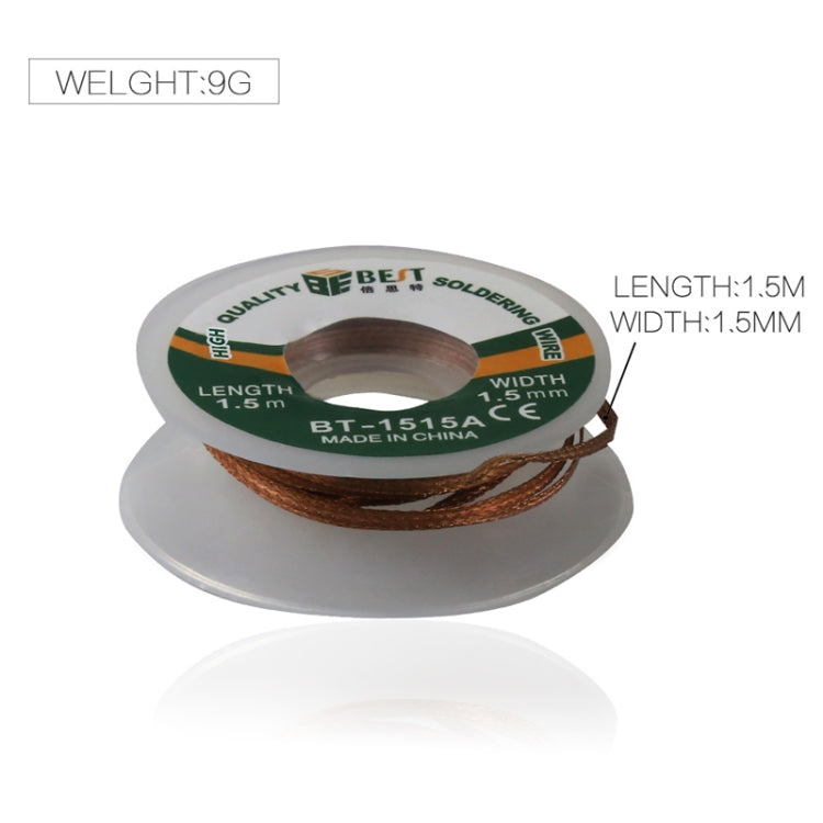 BST-1515A Desoldering Wire Solder Remover Wire, BST-1515A