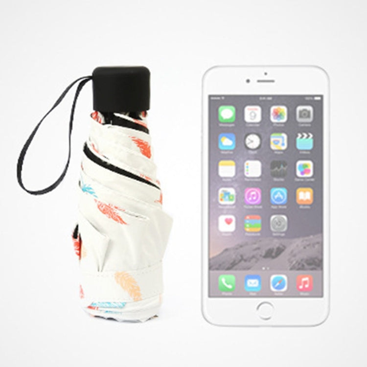 Women Waterproof Anti-UV, White Feather Pattern, Black Feather Pattern, Black Stripe Pattern, White Stripe Pattern