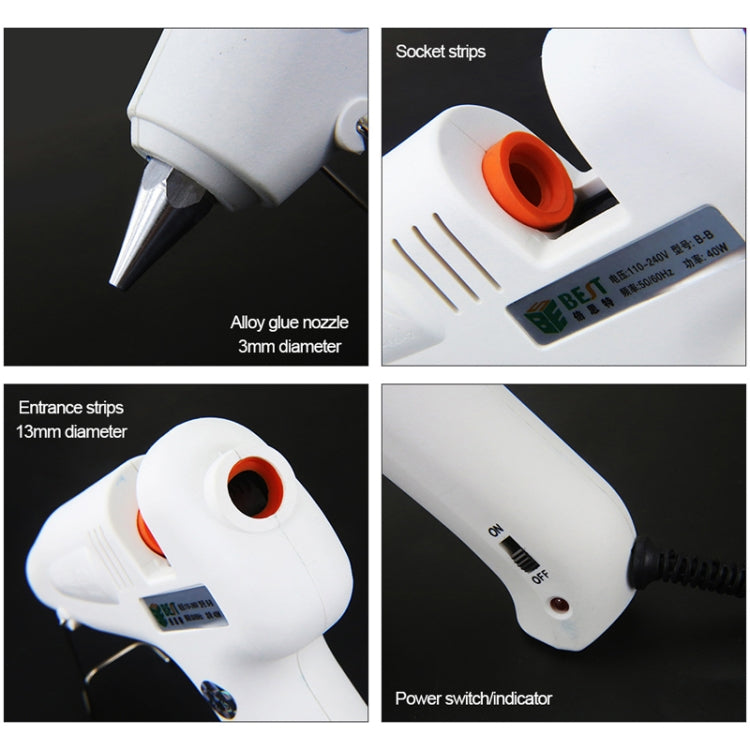 BEST-B-B AC 220V Hot Pneumatic Glue Gun, BEST-B-B