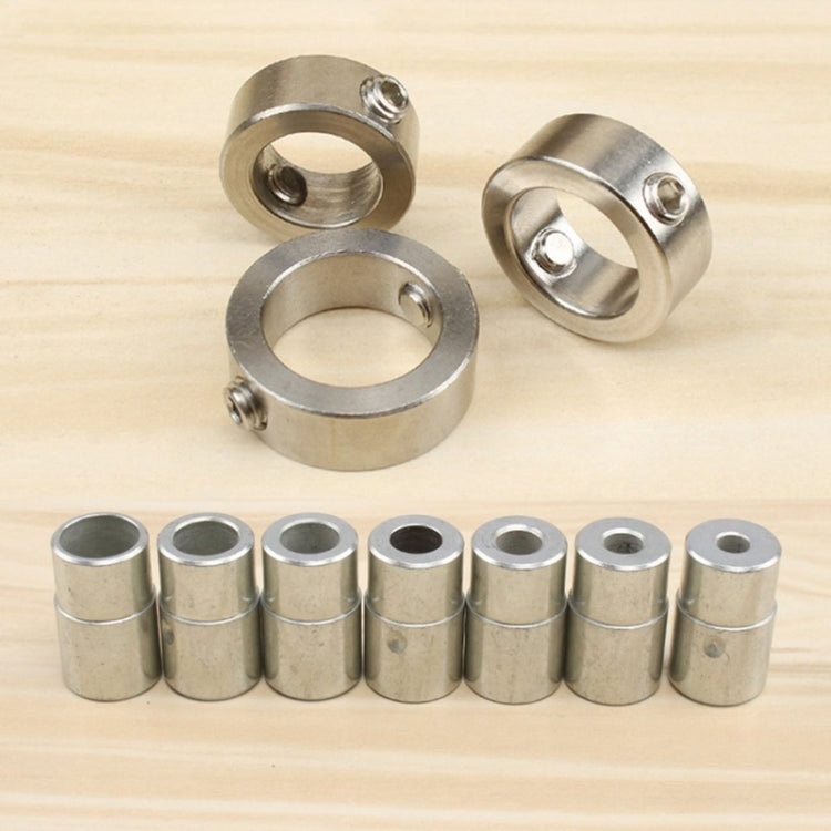 16 in 1 Drill Guide Vertical Pocket Hole Jig 5/6/7/8/9/10/12mm Drill Bit Hole Locator Stainless Steel Woodworking Jig Kit, 16 in 1