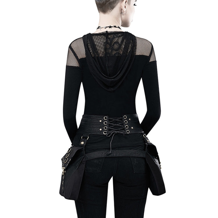 FBG003BK Ladies PU Leather Waist Bag, Size: 23 x 19.5cm, Strap Length: 130cm, 23 x 19.5cm