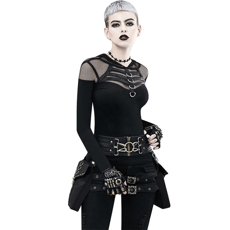 FBG003BK Ladies PU Leather Waist Bag, Size: 23 x 19.5cm, Strap Length: 130cm, 23 x 19.5cm
