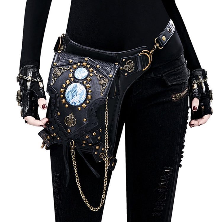 FHG082BK Ladies Multifunctional One-shoulder Crossbody Bag Waist Bag, 27 x 16cm