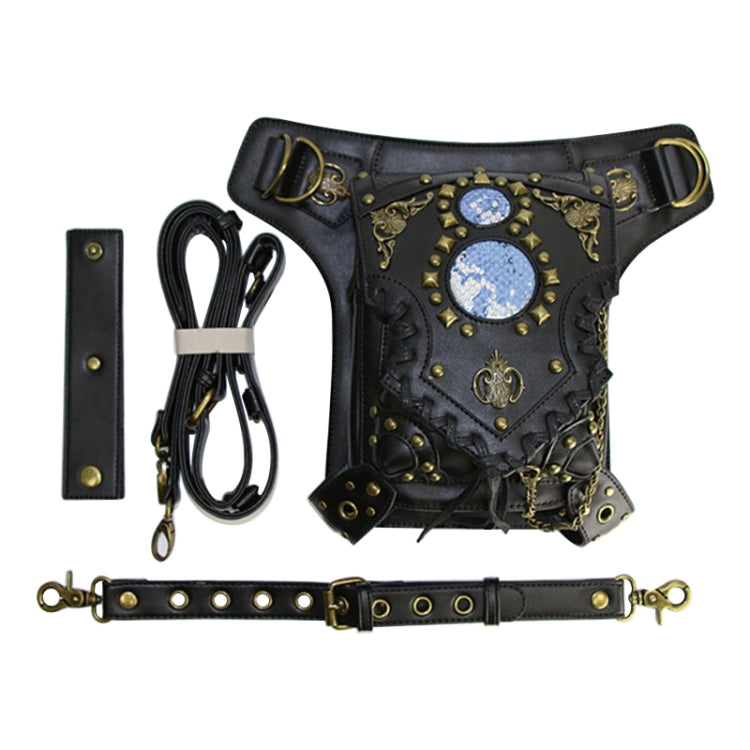 FHG082BK Ladies Multifunctional One-shoulder Crossbody Bag Waist Bag, 27 x 16cm