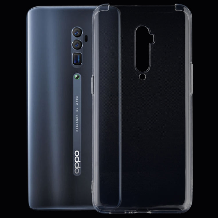 جراب حماية ناعم شفاف فائق النحافة من مادة TPU بسُمك 0.75 مم لهاتف OPPO Reno 10x Zoom، لهاتف OPPO Reno 10x Zoom