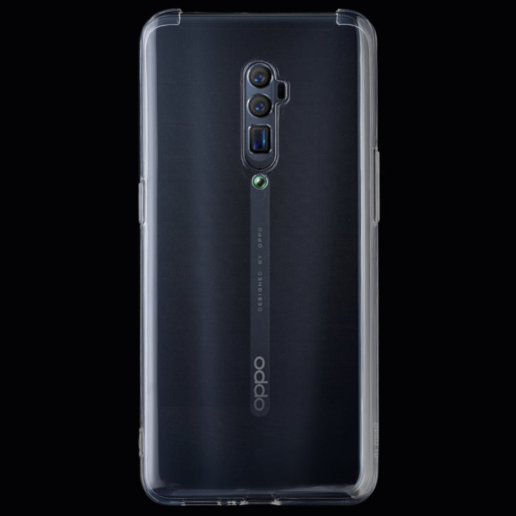 جراب حماية ناعم شفاف فائق النحافة من مادة TPU بسُمك 0.75 مم لهاتف OPPO Reno 10x Zoom، لهاتف OPPO Reno 10x Zoom