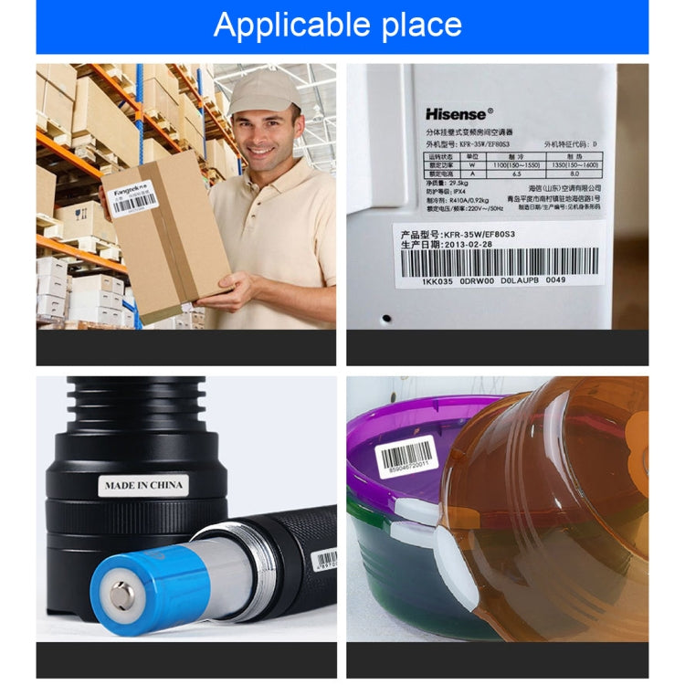 Thermal Label Printer Paper Sticker, Size: 40 x 30 mm(700pcs Labels), 40x30mm