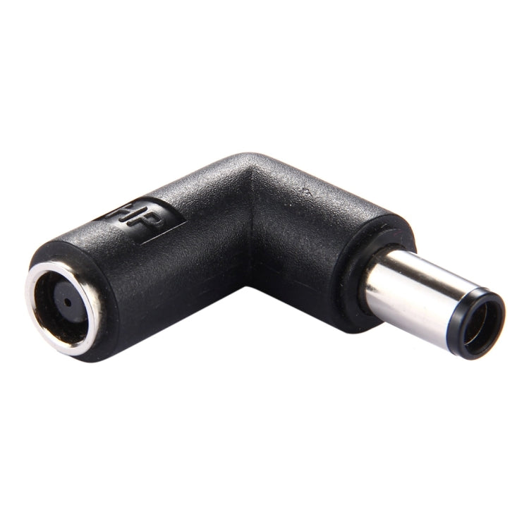 DC 4506 Male to DC 7406 Female Connector Power Adapter for HP Laptop Notebook, 90 Degree Right Angle Elbow, DC 7406 Male to Female