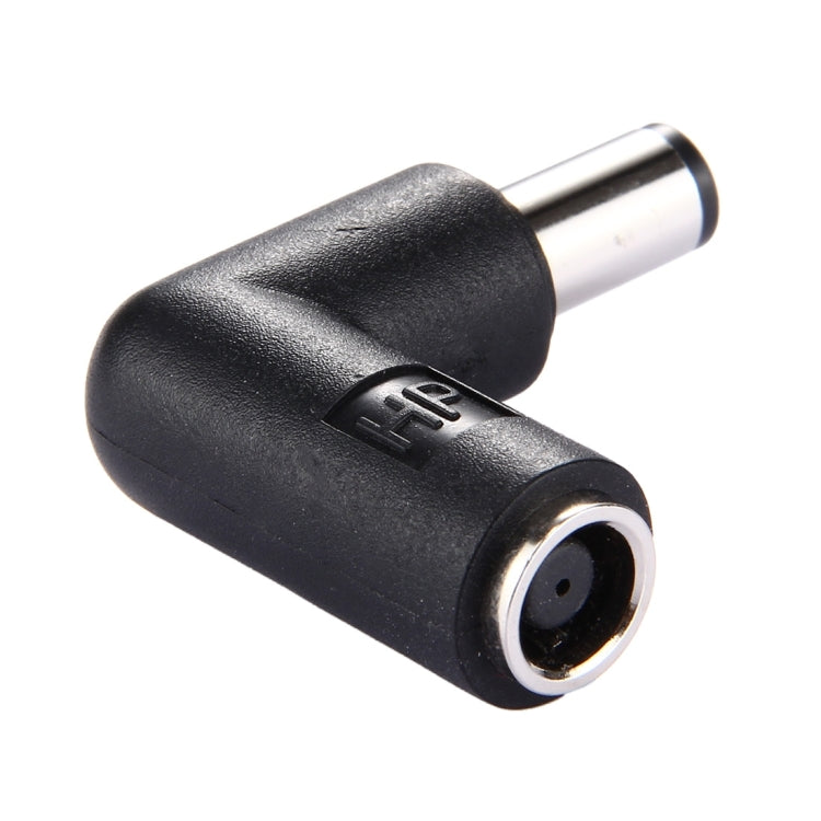 DC 4506 Male to DC 7406 Female Connector Power Adapter for HP Laptop Notebook, 90 Degree Right Angle Elbow, DC 7406 Male to Female