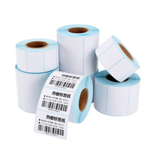 10 PCS 40x20x1500 Self-adhesive Thermal Barcode Label Paper, 40x20x1500