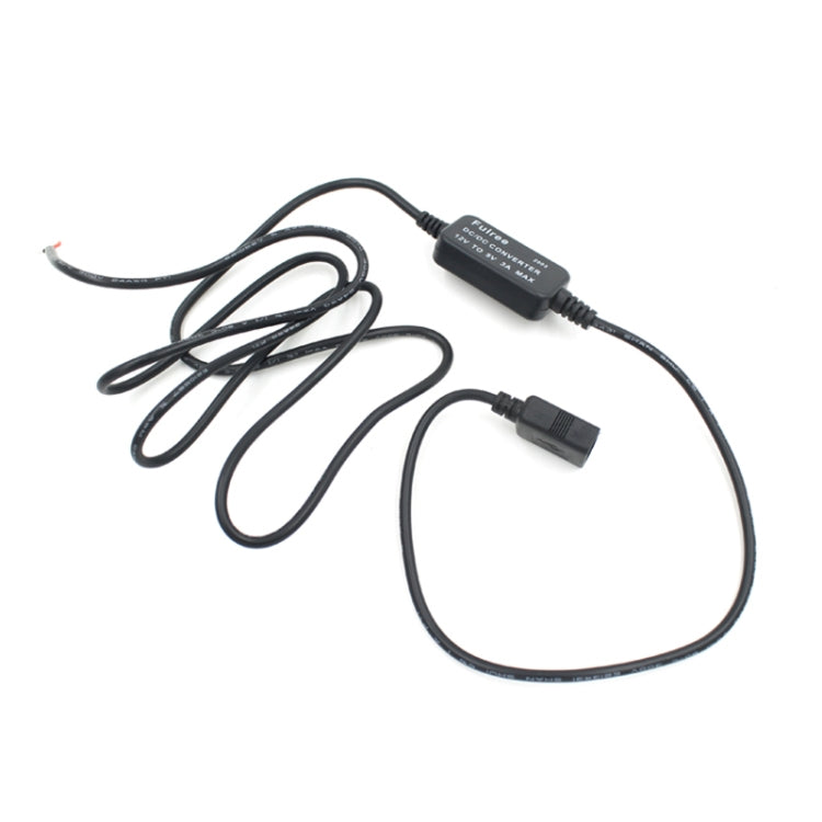 Car Motorcycle Single USB Car Charger DC 12V To 5V 3A Power Adapter for Car GPS Tracker DVR, Length: 1m, Car Single USB Power Adapter