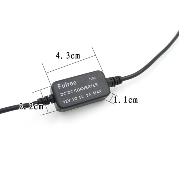 Car Motorcycle Single USB Car Charger DC 12V To 5V 3A Power Adapter for Car GPS Tracker DVR, Length: 1m, Car Single USB Power Adapter