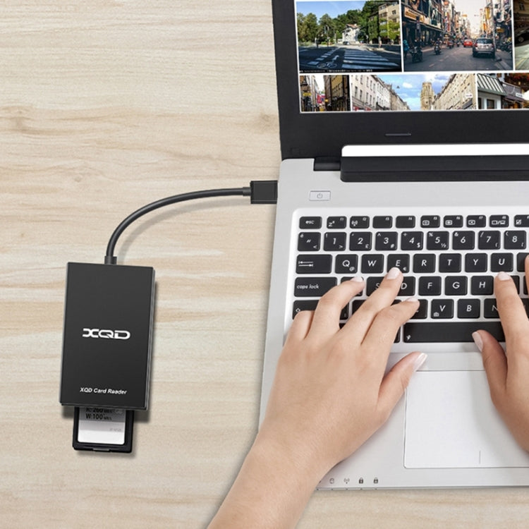 قارئ بطاقات Rocketek XQD312 Type-C إلى SD / XQD 2 في 1، Type-C