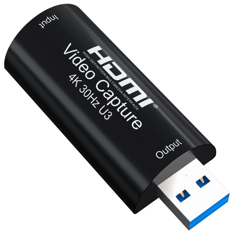 HD003 USB 3.0 HDMI 4K HD Audio & Video Capture Card Device, USB3.0 Arc