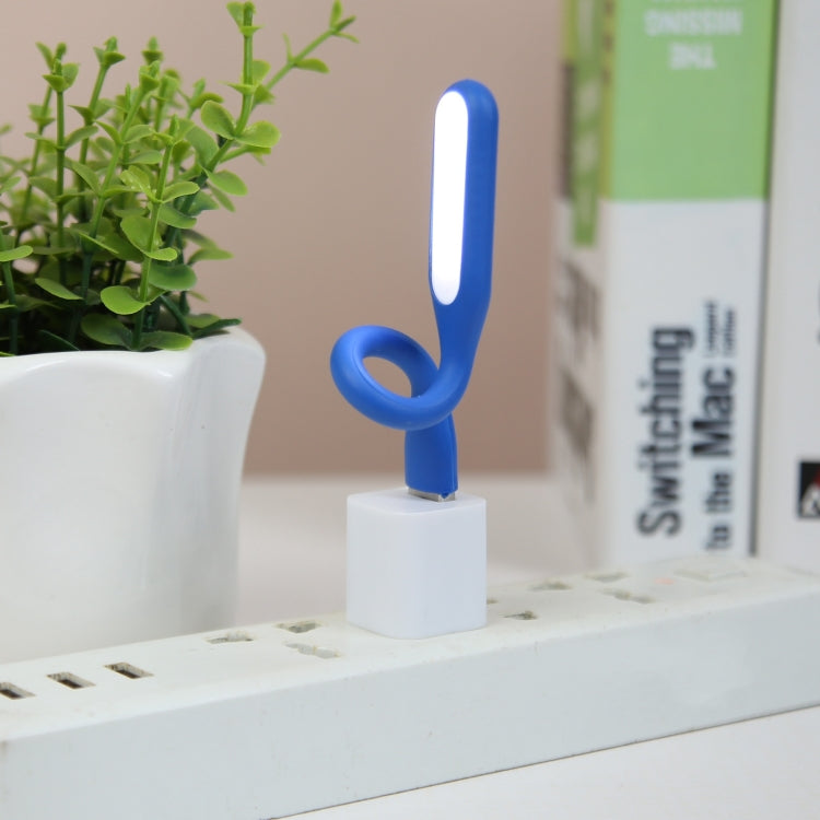 6LEDs USB Interface Flexible Reading Light with US Power Adapter