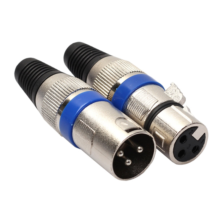 10 Pairs XLR Plug Male + Female Jack Mic Jack Plug Socket Connector, 10 Pairs