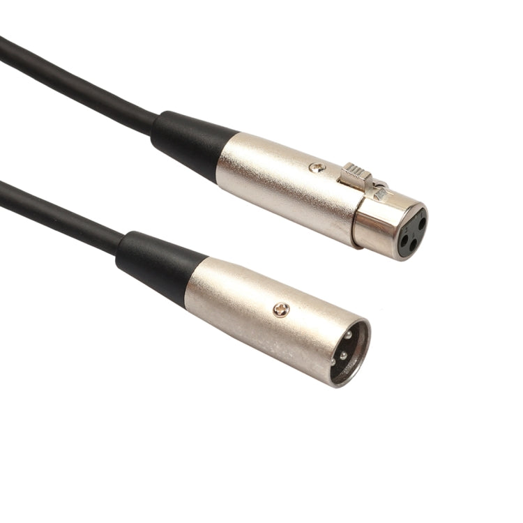 1.8m 3-Pin XLR Male to XLR Female MIC Shielded Cable Microphone Audio Cord, Length: 1.8m