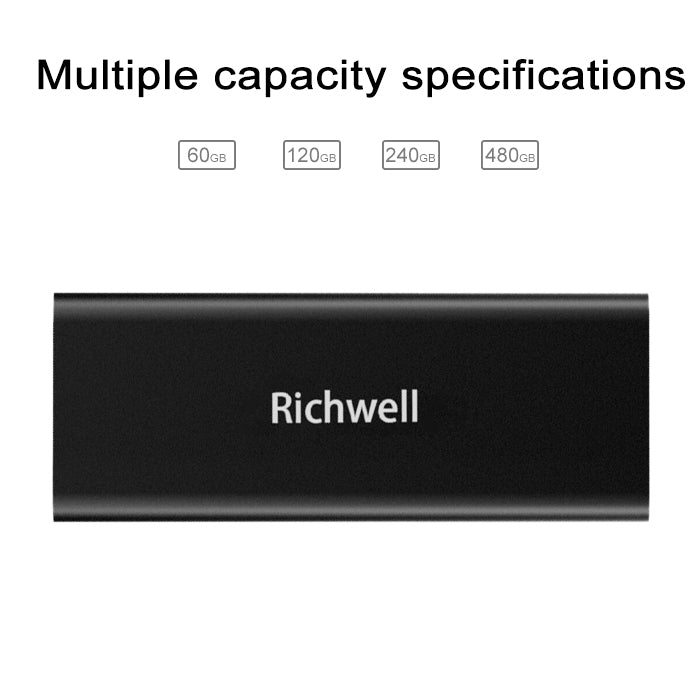 Richwell SSD R280-SSD-240GB 240GB Mobile Hard Disk Drive for Desktop PC, 240GB