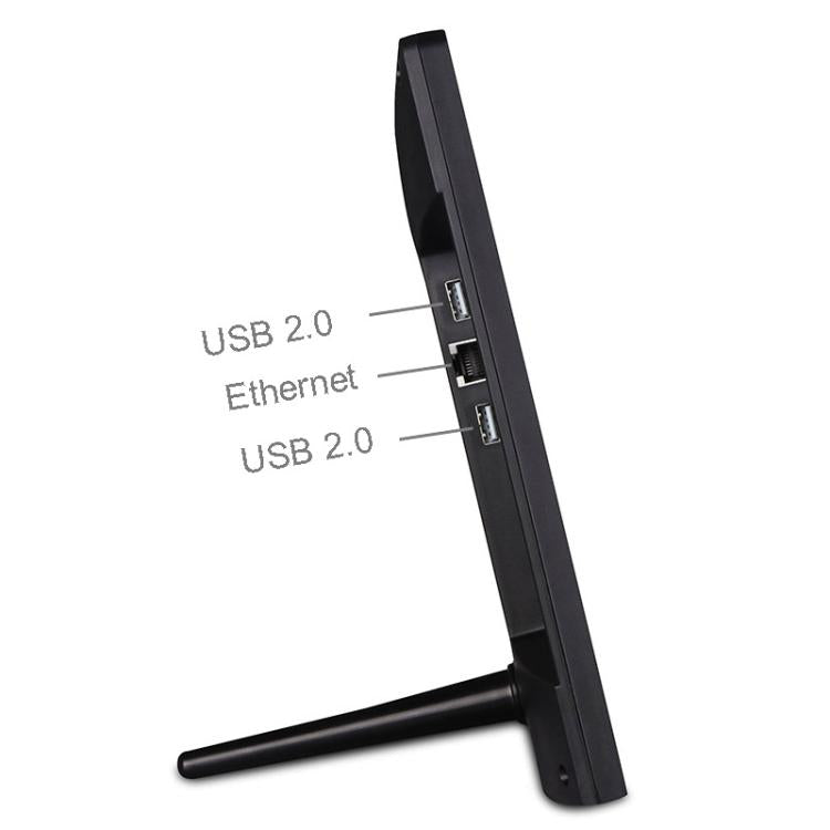 جهاز كمبيوتر الكل في واحد HSD-P537 بشاشة تعمل باللمس مع حامل، 4 جيجابايت + 32 جيجابايت، 15.6 بوصة أندرويد 14 RK3576S ثماني النواة، 15.6 بوصة 4 جيجابايت + 32 جيجابايت