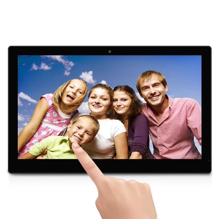 جهاز كمبيوتر الكل في واحد HSD-P514 بشاشة لمس LCD مقاس 18.5 بوصة مع حامل، 2 جيجابايت + 16 جيجابايت، نظام أندرويد 11 RK3568 رباعي النواة، 18.5 بوصة 2 جيجابايت + 16 جيجابايت