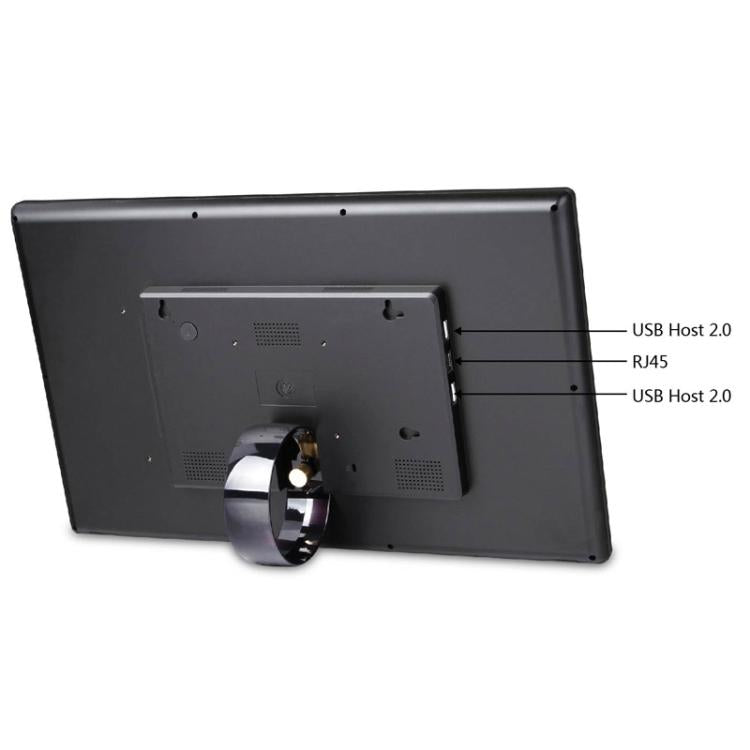 جهاز كمبيوتر الكل في واحد HSD-P514 بشاشة لمس LCD مقاس 18.5 بوصة مع حامل، 4 جيجابايت + 32 جيجابايت، نظام تشغيل أندرويد 14 RK3576S ثماني النواة، 18.5 بوصة 4 جيجابايت + 32 جيجابايت