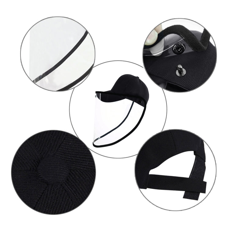 50 PCS Anti-Saliva Splash Anti-Spitting Anti-Fog Anti-Oil Protective Baseball Cap Mask Removable Face Shield, Baseball Cap Mask 50 Pack, 50 PCS Baseball Cap Mask/Red, 50 PCS Baseball Cap Mask/Blue