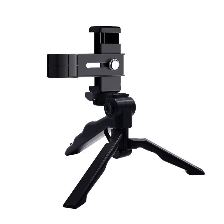 مجموعة حامل تثبيت الهاتف الذكي PULUZ مقاس 1/4 بوصة + حامل ثلاثي القوائم قابل للطي لـ DJI OSMO Pocket / Pocket 2، مشبك + حامل ثلاثي القوائم