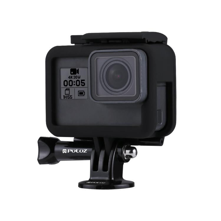 محول حامل ثلاثي القوائم للكاميرا من PULUZ لكاميرات PULUZ الرياضية، مشبك Jaws Flex لكاميرات GoPro وInsta360 وDJI وغيرها من كاميرات الحركة، حامل ثلاثي القوائم (مادة PVC)